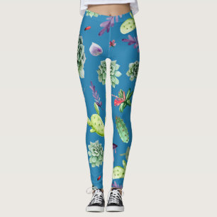Legging Padrão de Cacto 5