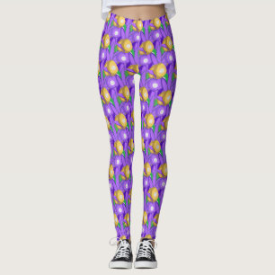 Legging Padrão de carga do Mardi Gras