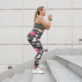 Legging Padrão de Carros de Brinquedo