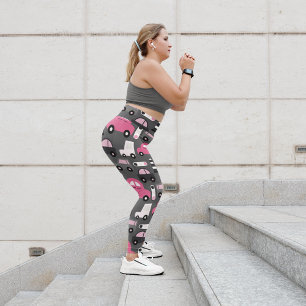 Legging Padrão de Carros de Brinquedo