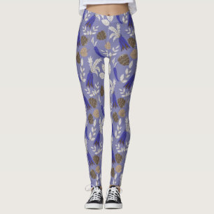 Legging Padrão De Carrots E Loucos Azuis