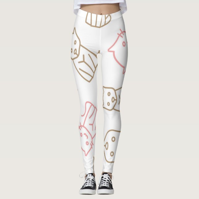 Legging Padrão de Cat (Frente)