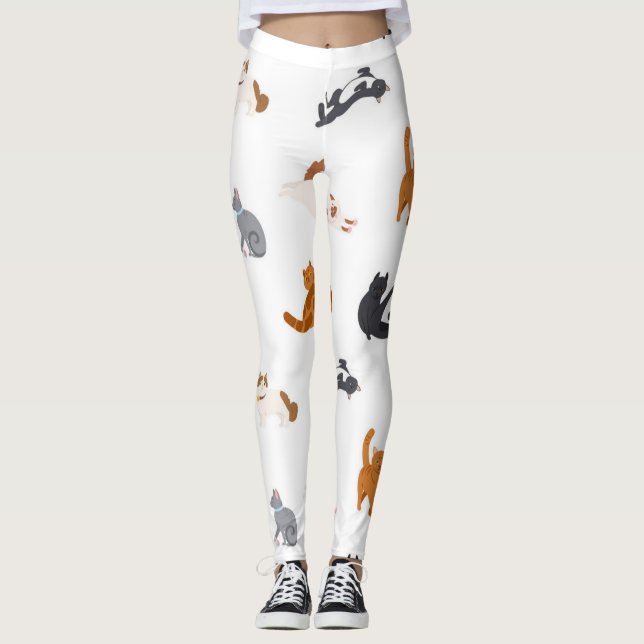 Legging Padrão de Cat (Frente)