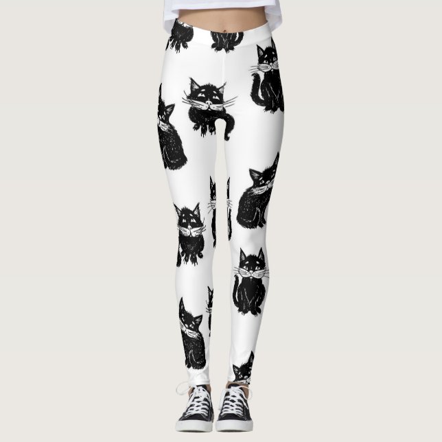 Legging Padrão de Cat (Frente)