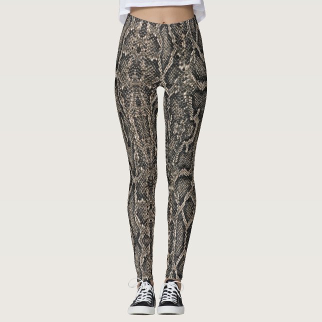 Legging padrão de cobra | (Frente)