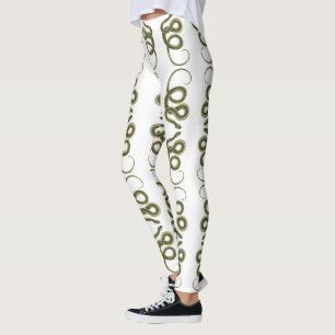 Legging Padrão de Cobra de Viper