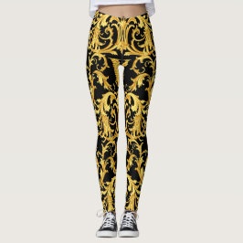 Legging Padrão de Coleção de Barocco Versace