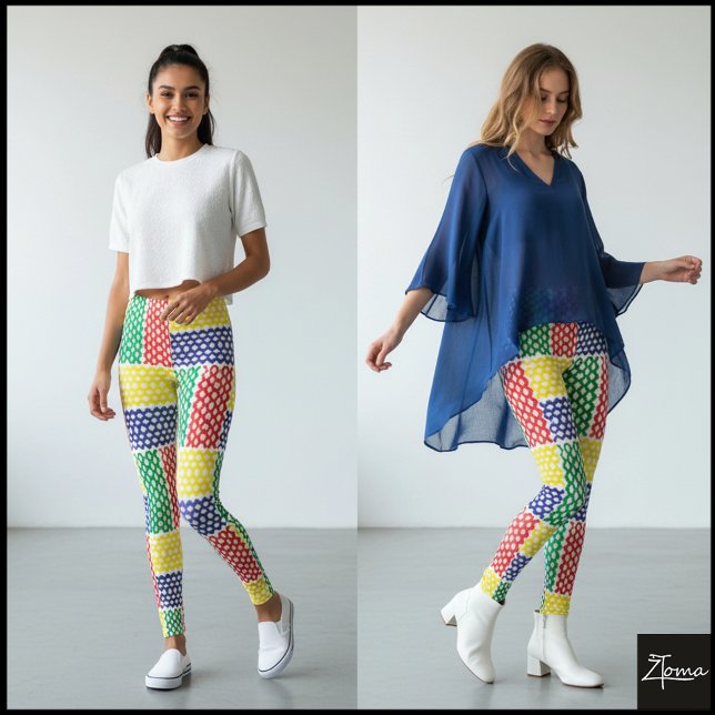 LEGGING PADRÃO DE COR (Criador carregado)