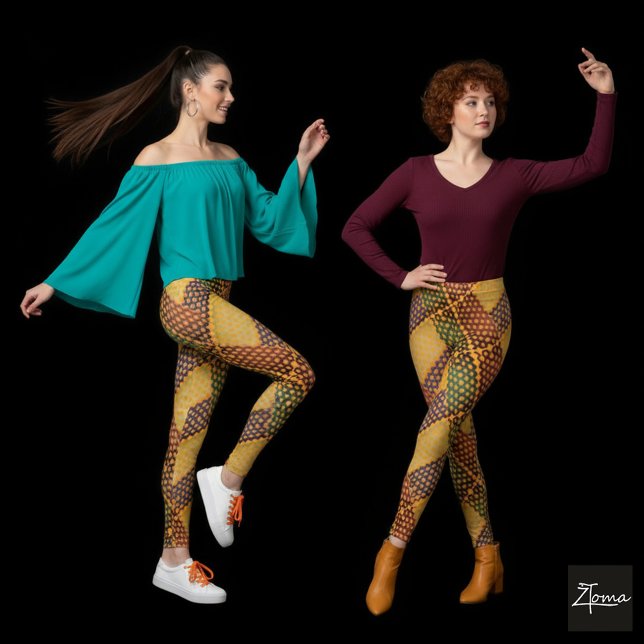 LEGGING PADRÃO DE COR (Criador carregado)