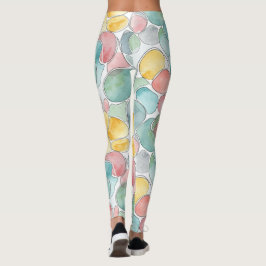 Legging Padrão de cor de água