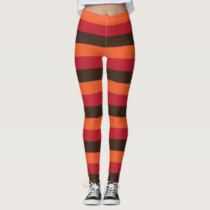 Legging Padrão de cor de imagem com distribuição retrorada