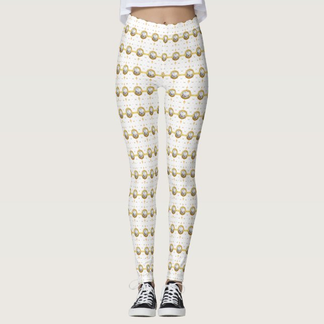 LEGGING PADRÃO DE CORAÇÃO (Frente)