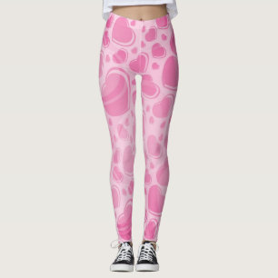 Legging Padrão de coração