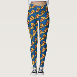 Legging Padrão de Corações de Pizza