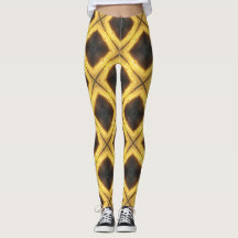 Padrão de Diamante Amarelo e Marrom