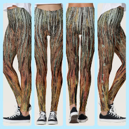 Legging Padrão de Energia Elemental Coisa Selvagem Persona