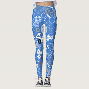 Legging Padrão de ferramentas 01.b LBlue BG