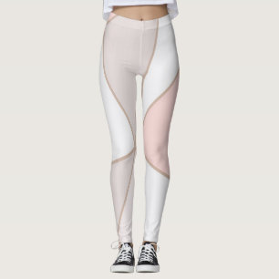 Legging Padrão de Flores Silvestres em Aquarela Caprichosa