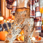 Legging Padrão de Folhas e Ramificações do Autumn Fall Ber<br><div class="desc">Abraçar a beleza do outono com estas na moda de Outono Fall Berries Folhas e Ramificações Leggings de Padrão. Apresentando um delicado padrão de folhagem do outono, bagas e galhos, essas leggings captam a essência da estação. Perfeito para deitar durante dias infantis, estas pernas proporcionam conforto e estilo a todas...</div>