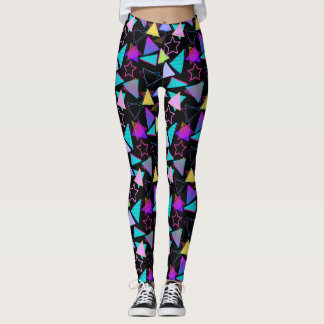 Legging Padrão de Formas Geométricas Estilo Vintage 01.bwx