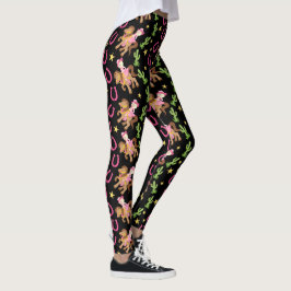 Legging Padrão de Garotinha Bonita