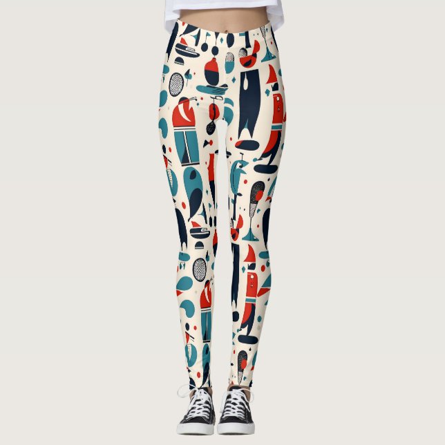 Legging Padrão de Golfe do 50 (Frente)