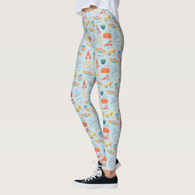 Legging Padrão de Ícones Clássicos FRIENDS™ (Esquerda)