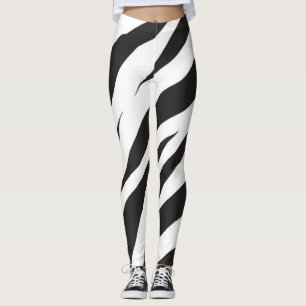 Legging Padrão de impressão animal