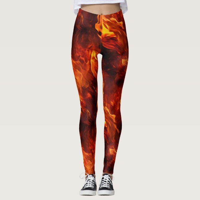 Legging Padrão de incêndio (Frente)