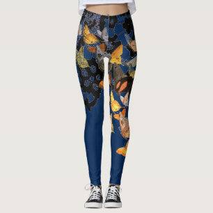 LEGGING PADRÃO DE LAÇO ANTICO COM BORDAS