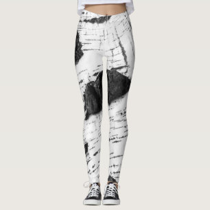 Legging Padrão de latido de aves