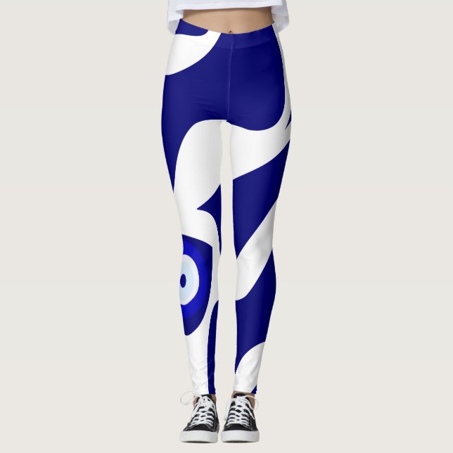 Legging Padrão de Lava Mau (Frente)