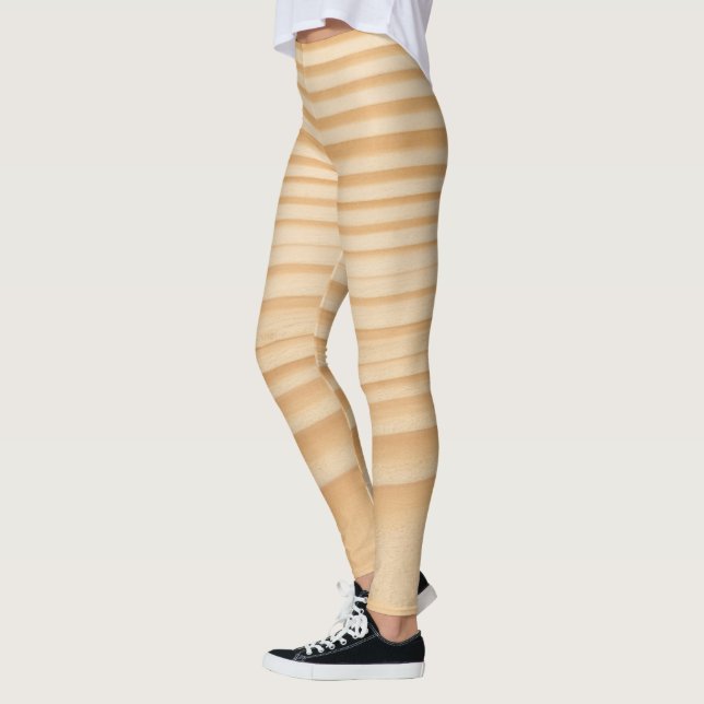 Legging Padrão de madeira (Esquerda)