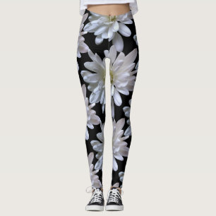 Legging Padrão de margarida