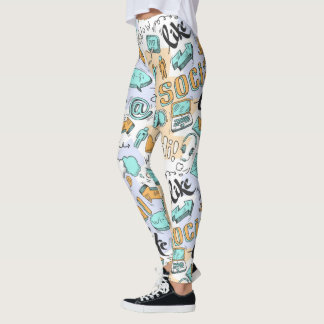 Legging Padrão de Mídia Social