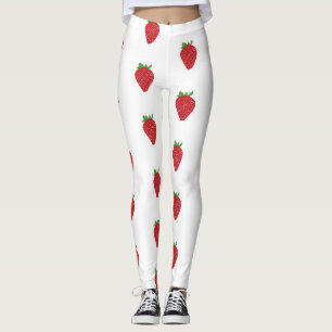 Legging Padrão de Morango