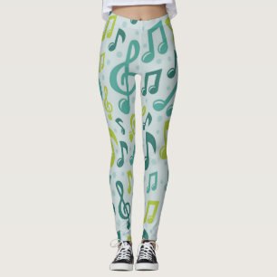 Legging Padrão de música