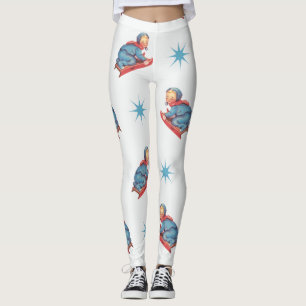 Legging Padrão de natais vintages, Dormência Infantil na N