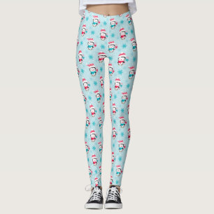 Legging Padrão de Natal bonito