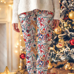 Legging Padrão de Natal do Gingerbird Man<br><div class="desc">Entre no espírito de Natal com essas leggings de homens adoráveis de pão de gengibre! Apresentando um padrão festivo de biscoitos de gengibre, canas doces, e borrachas, estas leggings certamente trarão um sorriso para sua face. Feitos a partir de tecidos macios e alongados, eles são perfeitos para se aconchegarem perto...</div>