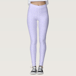 Legging Padrão de Nuvem Rosa Verão
