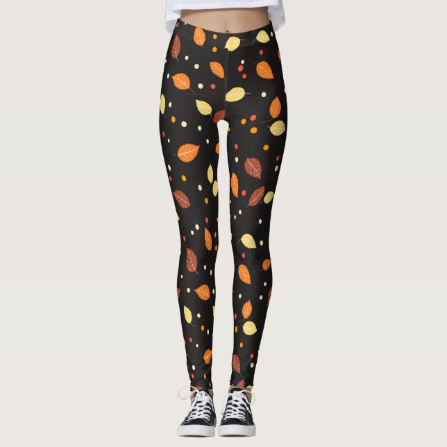 Legging Padrão de outono (Frente)