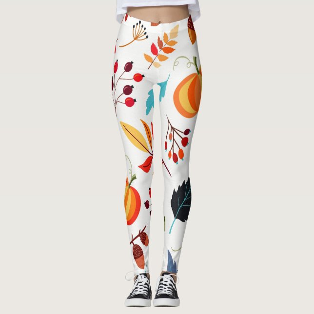 Legging Padrão de outono (Frente)