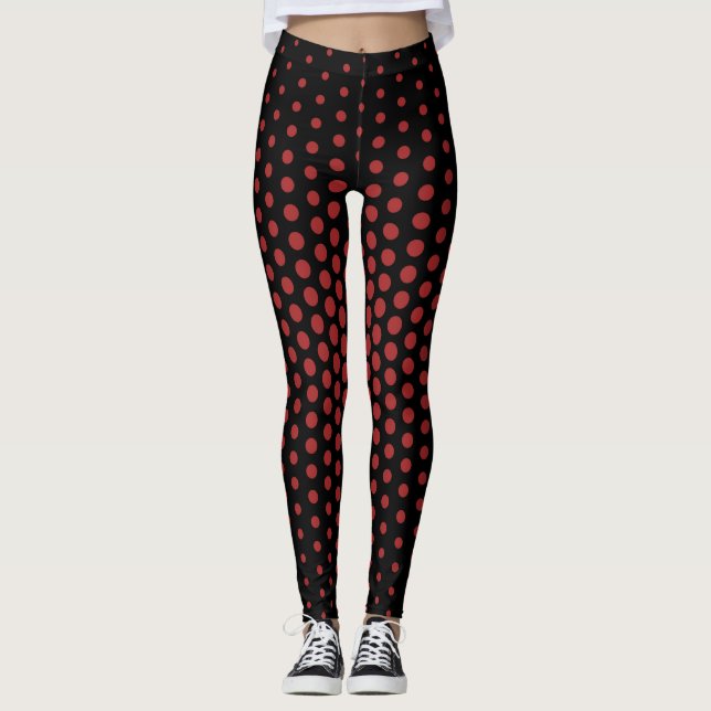 Legging Padrão de Ponto do Auburn Techno (Frente)