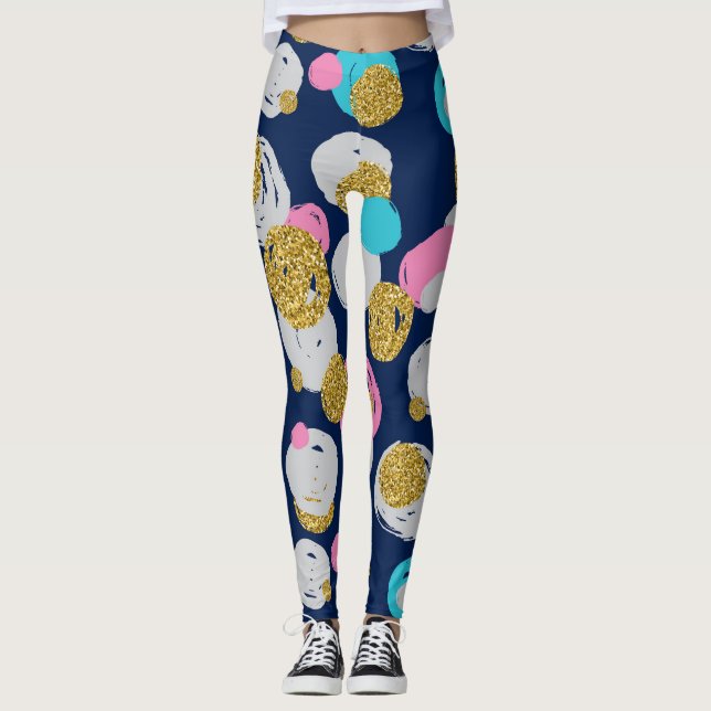 Legging Padrão de pontos 11 (Frente)