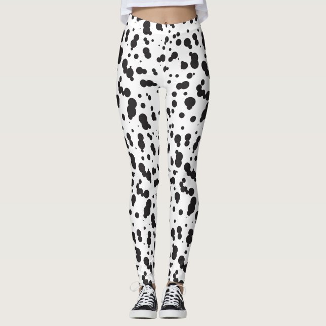 Legging Padrão de pontos Dalmatine (Frente)