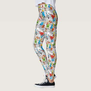 Legging PADRÃO DE Pop de Cores DO LOONEY TUNES™