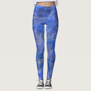 Legging Padrão de Rock Aquático