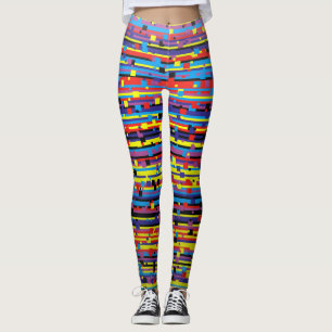 Legging Padrão de ruído de perda de sinal