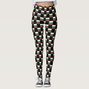 Legging Padrão de Sinalizador da Bulgária verificado